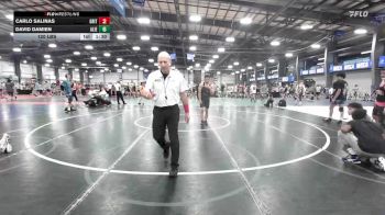120 lbs Rr Rnd 2 - Carlo Salinas, Gritty Grapplers vs David Damien, Alien Slime