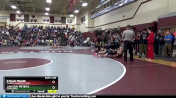 132 lbs 13th Place Match - Ethan Traub, Clarion-Goldfield-Dows vs Lincoln Peters, Harrisburg