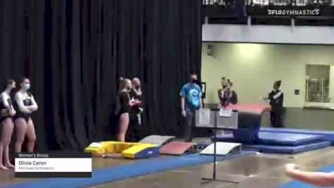 Olivia Caron - Women's Group, Mid Iowa Gymnastics - 2021 Women's Xcel Region 4 Championships