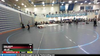 138G Cons. Round 4 - Abi Lee, Idaho Falls Girls vs Zina Kropf, Owyhee Girls