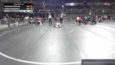 106 lbs Consi Of 8 #2 - Giulianna Braxton, Point Pleasant vs Sarah Ronkiewicz, Voorhees