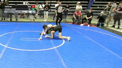 91 lbs Consi Of 8 #1 - Evan Ha, Cordoba Trained vs Ethan Luker, The Outsiders