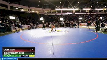 113 lbs Cons. Round 5 - Jaden Dixon, Rogers (Puyallup) vs Roberto Rivera-Jesus, Black Hills