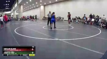 152 lbs Round 2 (10 Team) - Skylar Slade, Charlie`s Angels-IL Black vs Jahmya Hill, Florida All-Stars
