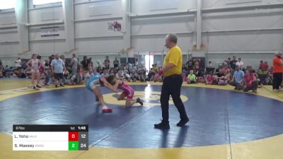 97 lbs Final - Laylah Yoho, Valkyrie Girls WC vs Samantha Massey, Swag Sisters