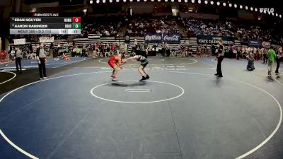 D 2 113 lbs Cons. Round 5 - Edan Nguyen, New Orleans Military & Maritime vs Aaron Kadinger, Kenner Discovery Health Science