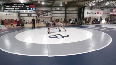70 kg Champ. Rd Of 64 - Emilio Trujillo-Deen, Northern Colorado Wrestling Club vs Anderson Heap, CLT Regional Training Center