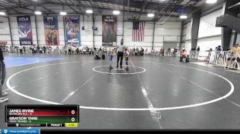 48 lbs Rd# 1 9:00am Friday - James Irvine, No Escape W.A. vs Grayson Yang, Crass Trained