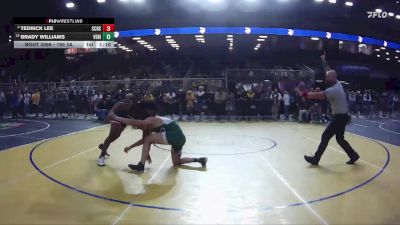 190 3A Champ. Round 1 - Brady Williams, Venice vs Tedrick Lee, Christopher Columbus H S