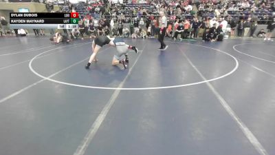 138B lbs Cons. Rd Of 16 - Dylan Dubois, Lehi vs Kayden Maynard, Layton