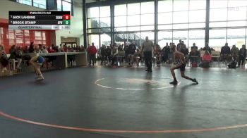 115 lbs Quarterfinal - Jack Lansing, Springville Gold Medal Wrestli vs Brock Stamp, Belle Plaine Wrestling