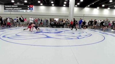 144 lbs Cons. Round 3 - Thomas Jenkins, GA vs Trapper Lippincott, TN