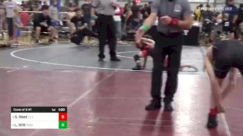 113 lbs Consi Of 8 #1 - Gage Reed, T3 Elite vs Logan Witt, Greg Gomez Trained