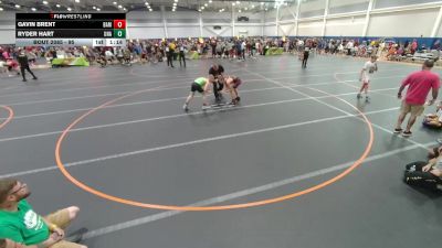 95 lbs Champ. Round 2 - Ryder Hart, Unattached vs Gavin Brent, Unattached