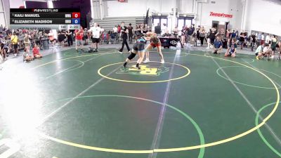 170 lbs 1st Place Match - Kaili Manuel, Michigan Wrestling Academy vs Elizabeth Madison, Ohio