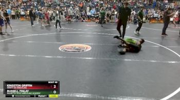 90 lbs Cons. Round 3 - Kingston Griffin, Ninety Six Wrestling vs Russell Finlay, Palmetto State Wrestling Academy