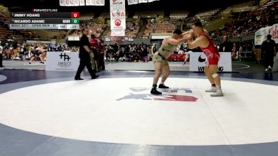 Open Men - 97 lbs Cons. Semis - Ricardo Adame, Madbull Wrestling vs Jimmy Hoang