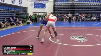 150 lbs Champ. Round 2 - Ben Hartzell, Homestead vs Landon Deiter, BOWLING GREEN