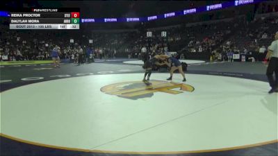 105 lbs Consi Of 16 #1 - Reika Proctor, Steele Canyon (SD) vs Dalylah Mora, Arroyo (SS)