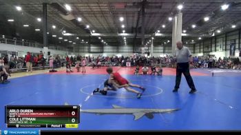 80 lbs Round 1 (4 Team) - Cole Littman, GREAT NECK WC vs ARLO DUREN, NORTH CAROLINA WRESTLING FACTORY - BLUE