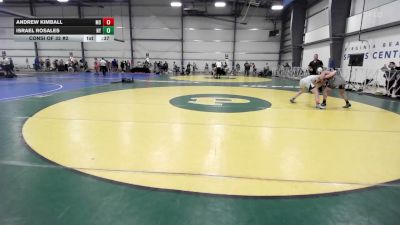 126 lbs Consi Of 32 #2 - Andrew Kimball, MD vs Israel Rosales, NY