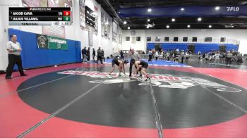 106 Boys Semifinal - Julius Villamil, Poway vs Jacob Cava, Torrey Pines