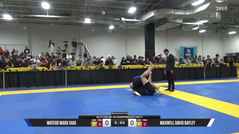 Mateus Marx Dias vs Maxwell David Bayley 2026 Pan IBJJF Jiu-Jitsu No-Gi Championship