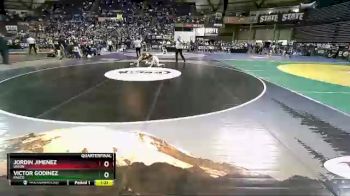 4 lbs Quarterfinal - Jordin Jimenez, Union vs Victor Godinez, Pasco