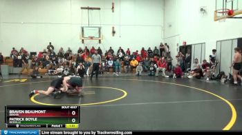 DIVISION 18 lbs Round 2 - Patrick Boyle, Riceville vs Braven Beaumont, Denver