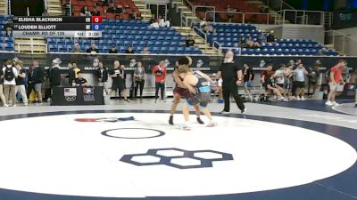 138 lbs Champ. Rd Of 128 - Elisha Blackmon, Colorado vs Louden Elliott, New York