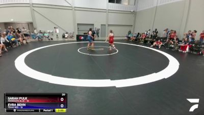 185 lbs Round 5 (6 Team) - Sarah Pulk, Minnesota Blue vs Evra Behn, Texas Red