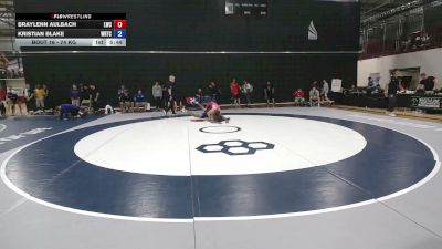 74 kg Champ. Rd Of 256 - Braylenn Aulbach, Laker Wrestling Club vs Kristian Blake, Warrior Regional Training Center