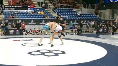 175 lbs Cons. Rd Of 64 - Weston McLaughlin, Wyoming vs Cash Curry, West Virginia