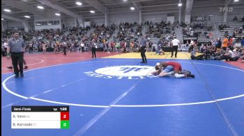 113 lbs Semifinal - Amari Vann, NJ vs Brighton Karvoski, CT