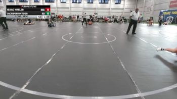 110 lbs Cons. Semi - Isaac Hrelec, Heart Of A Lion vs Jackson Snyder, Beastmode