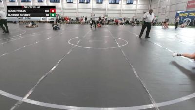 110 lbs Cons. Semi - Isaac Hrelec, Heart Of A Lion vs Jackson Snyder, Beastmode