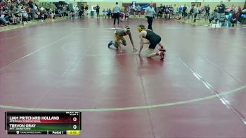 125 lbs Quarterfinal - Liam Pritchard Holland, American International vs Trevon Gray, Pitt-Johnstown