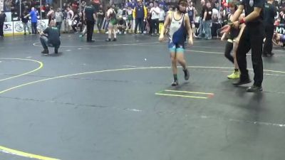 80 lbs Cons. Semi - Thomas Leahy, Warren Pride WC vs Dakota Harmer, Lakewood WC