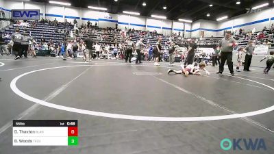 55 lbs Final - Decker Thaxton, Blanchard Youth Wrestling Club vs Brastin Woods, Tecumseh Youth Wrestling