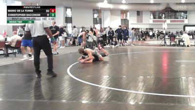 149 lbs Consi Of 16 #2 - Mario De La Torre, Southeastern vs Christopher Bacchioni, Virginia Tech