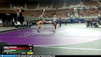 D1-150 lbs Quarterfinal - Lucas Conrad, Corona Del Sol vs Arios Martinez, Tolleson