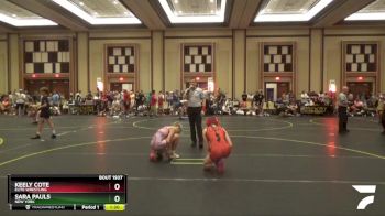 100/110 Semifinal - Sara Pauls, New York vs Keely Cote, Elite Wrestling