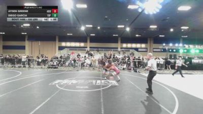 150 lbs Round Of 32 - Ayden Greene, Ascend Wrestling Academy vs Diego Garcia, Top Rank Hammers
