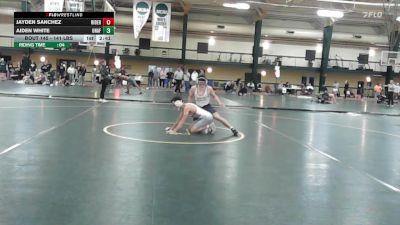 141 lbs Consi Of 16 #2 - Jayden Sanchez, Rider vs Aiden White, Unaffiliated