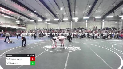 285 lbs Semifinal - Wyatte McLehaney, Del Norte vs Tristan Valdez, Central Grand Junction