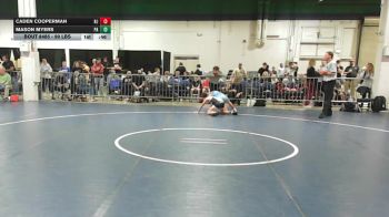 90 lbs Consi Of 16 #1 - Caden Cooperman, NJ vs Mason Myers, PA