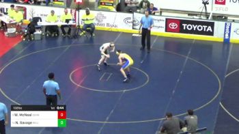 132 lbs 3rd Place - Will McNeal, Derry vs Nolan Savage, Williams Valley