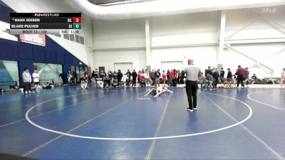 120 lbs Champ. Round 1 - Blake Pulver, South Summit vs Nash Jensen, Delta