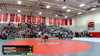 190 lbs Cons. Round 2 - Nathan Leeper, Eagle Valley vs Dalton Dimick, Grand Junction