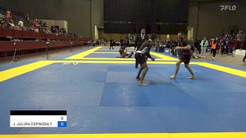 DAMION SHAUN ORANDAY vs JOSÉ JULIÁN ESPINOSA FLORES 2023 Pan IBJJF Jiu-Jitsu No-Gi Championship